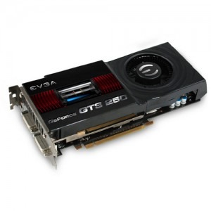 EVGA e-GeForce GTS 250 SuperClocked 512MB DDR3 256-bit