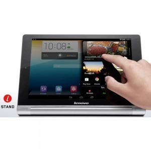 Lenovo Yoga 10 B8000, 10 inch IPS MultiTouch, Cortex A7 1.2GHz Quad Core, 1GB RAM, 16GB flash, Wi-Fi, Bluetooth, GPS, 3G, Android 4.2, Silver