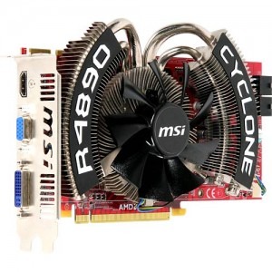 MSI Radeon HD4890 Cyclone OC 1GB GDDR5 256-bit