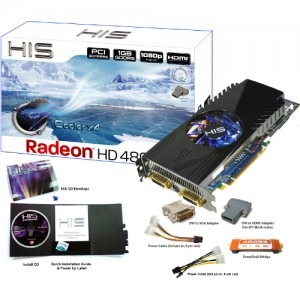 HIS Radeon HD4890 iCooler x4 1GB GDDR5 256-bit