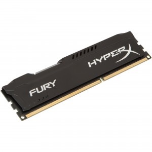HyperX Fury Black 8GB DDR3 1866 MHz CL10 Dual Channel Kit