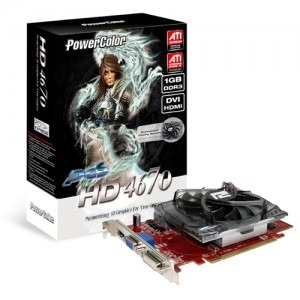 PowerColor Radeon HD4670 PCS 1GB DDR3 128-bit HDMI