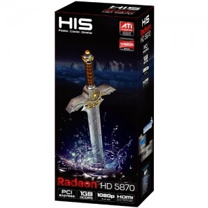 HIS Radeon HD5870 1GB GDDR5 256-bit