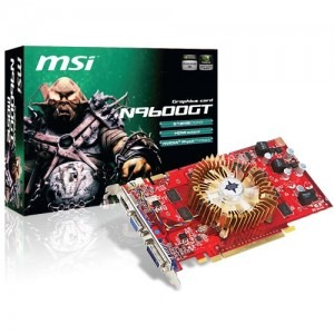 MSI GeForce 9600GT 512MB DDR3 256-bit HDMI