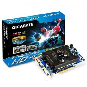 GIGABYTE Radeon HD4770 1GB GDDR5 128-bit HDMI