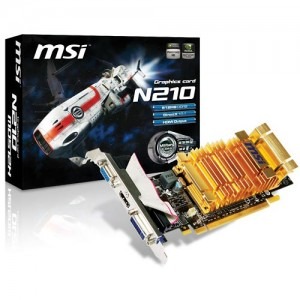 MSI GeForce 210 512MB DDR2 64-bit