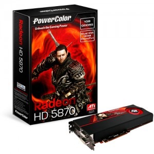 PowerColor Radeon HD5870 1GB GDDR5 256-bit