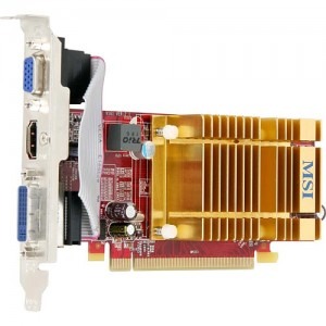 MSI Radeon HD4350 512MB DDR2 64-bit HDMI
