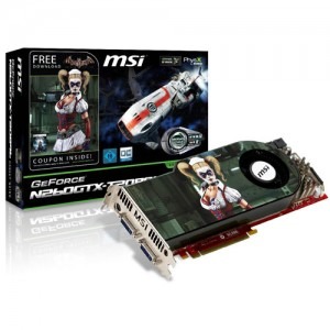 MSI GeForce GTX 260 OC 896MB DDR3 448-bit + Batman: Arkham Asylum