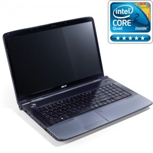 Acer Aspire 7738G-904G100Mn Core 2 Quad Q9000 2GHz 7 Home Premium