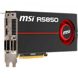 MSI Radeon HD5850 OC 1GB GDDR5 256-bit