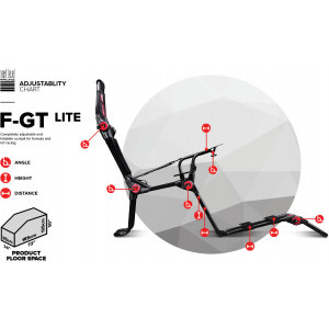 Next Level Racing F-GT Lite Simulator Cockpit