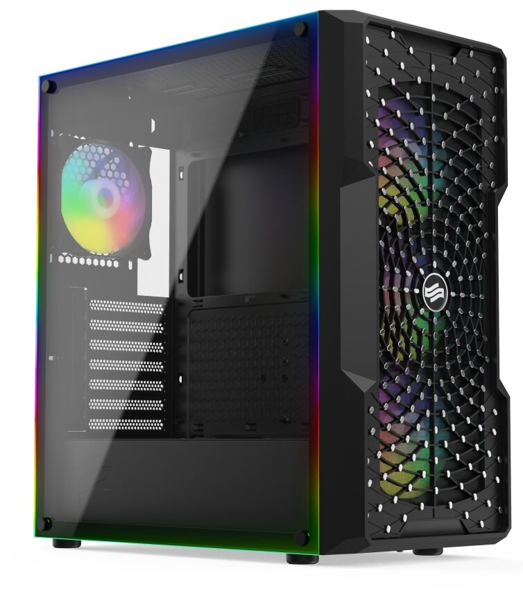 Carcasa SilentiumPC Astrum AT6V EVO TG ARGB