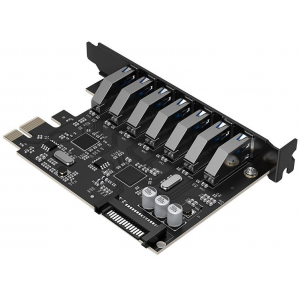 Orico PVU3-7U 1x PCI-E Male - 7x USB 3.0 Female