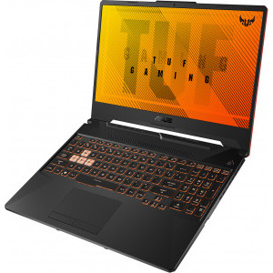 ASUS Gaming 15.6'' TUF A15 FA506IU, FHD 120Hz, Procesor AMD Ryzen™ 7 4800H (8M Cache, up to 4.20 GHz), 8GB DDR4, 512GB SSD, GeForce GTX 1660 Ti 6GB, No OS, Bonfire Black
