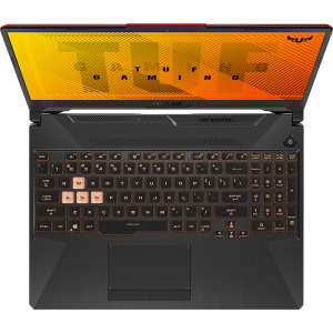 ASUS Gaming 15.6'' TUF A15 FA506IU, FHD 120Hz, Procesor AMD Ryzen™ 7 4800H (8M Cache, up to 4.20 GHz), 8GB DDR4, 512GB SSD, GeForce GTX 1660 Ti 6GB, No OS, Bonfire Black