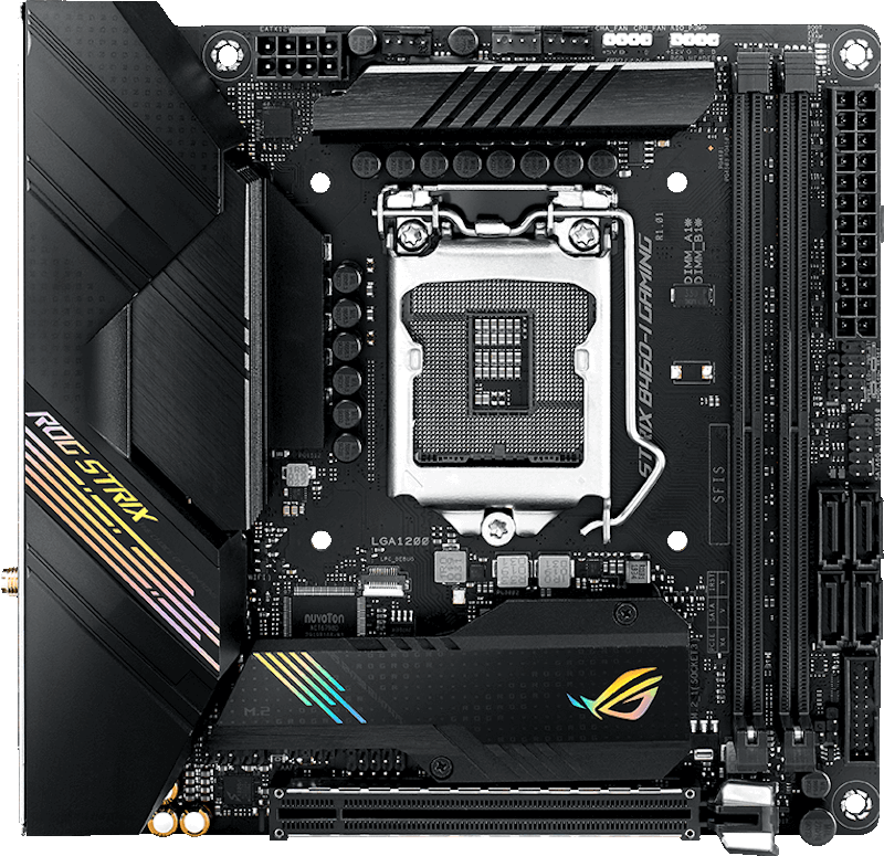 Placa de baza ASUS ROG STRIX B460-I GAMING