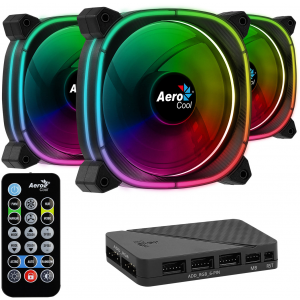 Aerocool Astro 12 Pro ARGB 120mm ​Three Fan Pack