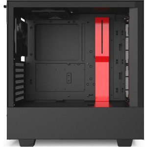 NZXT H510 Matte Black/Red