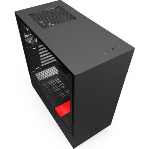 NZXT H510 Matte Black/Red