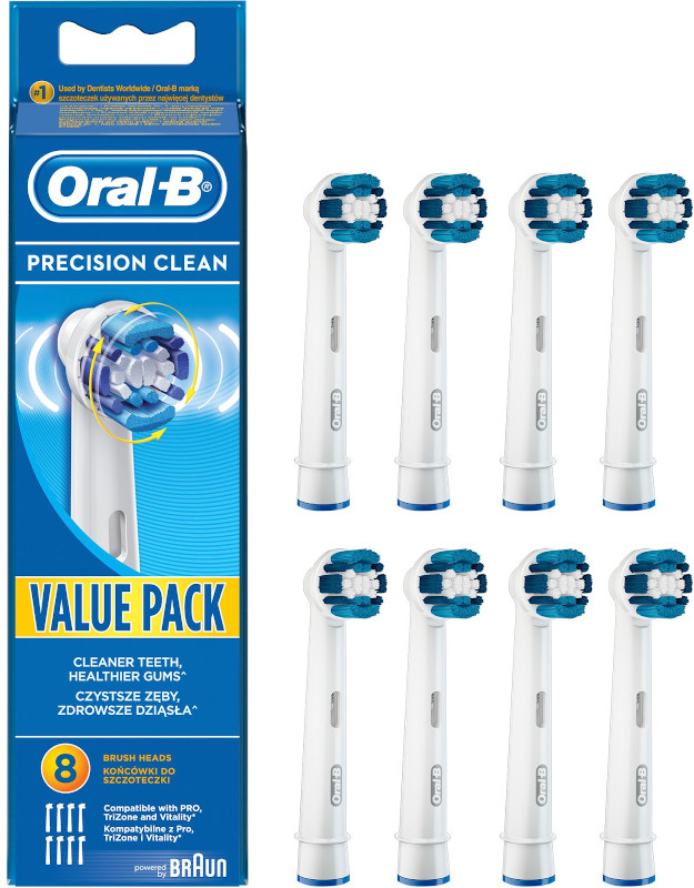 Oral-B Rezerva periuta electrica Precision Clean EB20, 8 buc