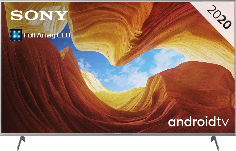 Televizor LED Sony Smart TV Android KE-55XH9077 Seria XH9077 139cm argintiu inchis 4K UHD HDR