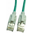 Cablu retea Schrack CAT6a Patch Cable S/FTP cu LED 1m verde