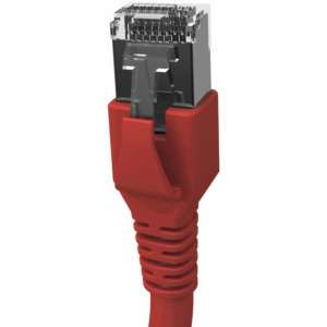 Schrack CAT6a Patch Cable S/FTP 2m rosu