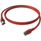 Cablu retea Schrack CAT6a Patch Cable S/FTP 1m rosu