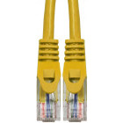 Cablu retea Schrack Cat.5 Patch Cable U/UTP 1m galben