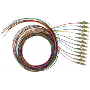 Schrack Pigtail E2000, 9/125µm OS2, 2m, PREMIUM clasa B, 12buc