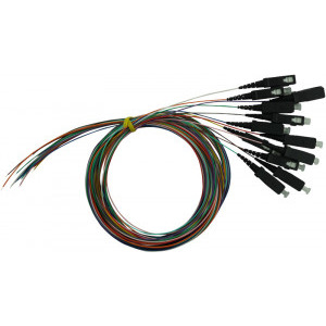 Schrack Pigtail SC, 50/125µm OM3, 2m, PREMIUM clasa B, 12buc