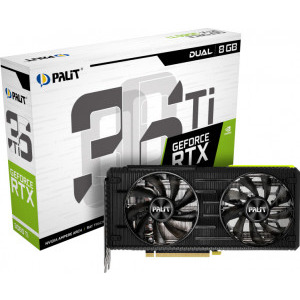 Palit GeForce RTX 3060 Ti Dual OC LHR 8GB GDDR6 256-bit
