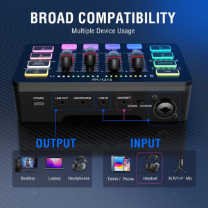 Fifine Mixer SC3 Black