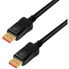Cablu video Logilink CDV0100 DisplayPort Male - DisplayPort Male, v1.4, 10 m, Negru