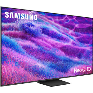 Samsung Smart TV Neo QLED QE75QN80F Seria QN80F 189cm argintiu-negru 4K UHD HDR