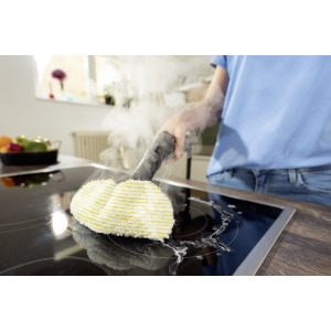 Karcher SC 3 Deluxe Textile Edition, de curatat cu abur, 1900W, Alb/Negru