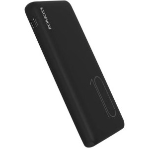 Baterie externa Romoss 10000 mAh, 2x USB, 1x microUSB, Black
