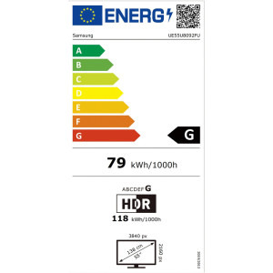 Samsung Smart TV Crystal UE55U8092FU Seria U8092F 138cm negru 4K UHD HDR