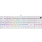Tastatura Gaming Genesis THOR 404 RGB Outemu Peach Silent Switch Mecanica White