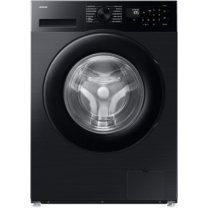 Masina de spalat rufe Samsung WW90DG5G34ABLE, Slim, 9 kg, 1400 RPM, Clasa A, Digital Inverter, Eco Bubble, SpaceMax, AI Energy, SmartThings, Negru