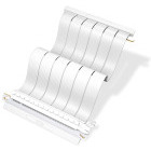 Accesoriu carcasa PCCooler Riser PCIe, RC185, 185mm, White