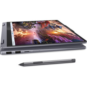 Lenovo 14'' IdeaPad 5 2-in-1 14AKP10, WUXGA OLED Touch, Procesor AMD Ryzen™ Al 7 350 (16M Cache, up to 5.0 GHz), 24GB LPDDR5X, 1TB SSD, AMD Radeon 860M, No OS, Luna Grey