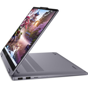 Lenovo 14'' IdeaPad 5 2-in-1 14AKP10, WUXGA OLED Touch, Procesor AMD Ryzen™ Al 7 350 (16M Cache, up to 5.0 GHz), 24GB LPDDR5X, 1TB SSD, AMD Radeon 860M, No OS, Luna Grey