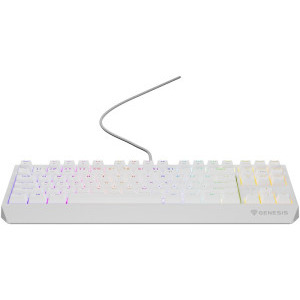 Genesis THOR 230 TKL RGB White Outemu Brown Switch Mecanica