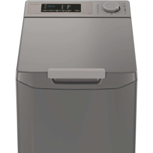 Candy verticala TCA283DR2-S, 8 kg, 1200 RPM, Clasa D, AI Weight Sense, hOn, Antracit