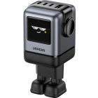 Incarcator retea Ugreen X688, 3x USB-C, 1x USB, Quick Charge 100 W, GaN, Display, Grey