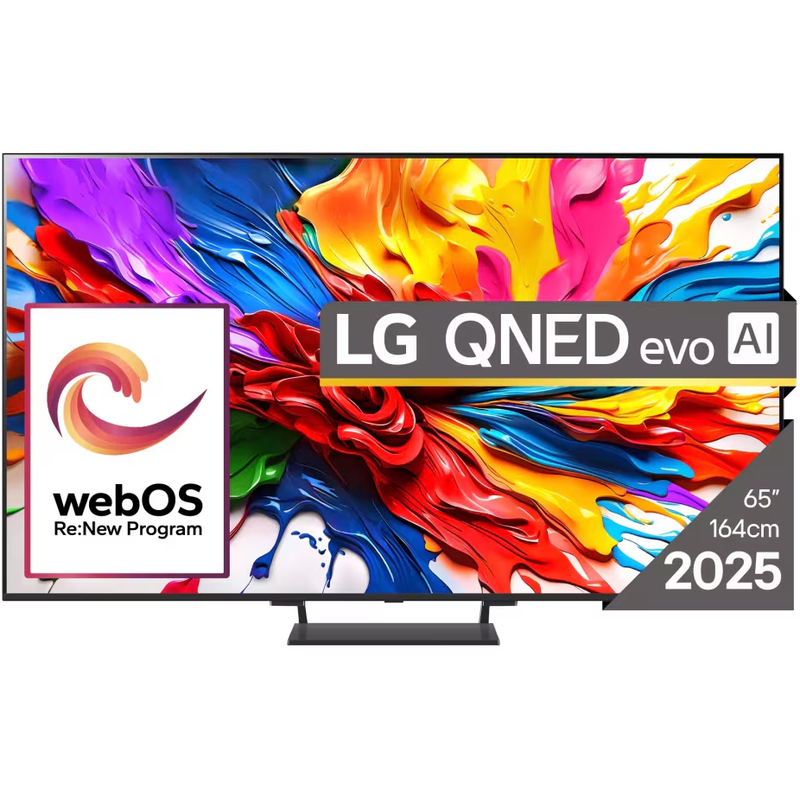 Televizor LED LG Smart TV 65QNED93A6A Seria QNED93 evo AI 164cm 4K UHD HDR