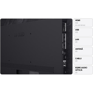LG Smart TV OLED55C52LA Seria evo AI C5 139cm 4K UHD HDR