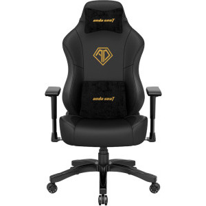 Scaun gaming Anda Seat Phantom 3 L Negru/Auriu